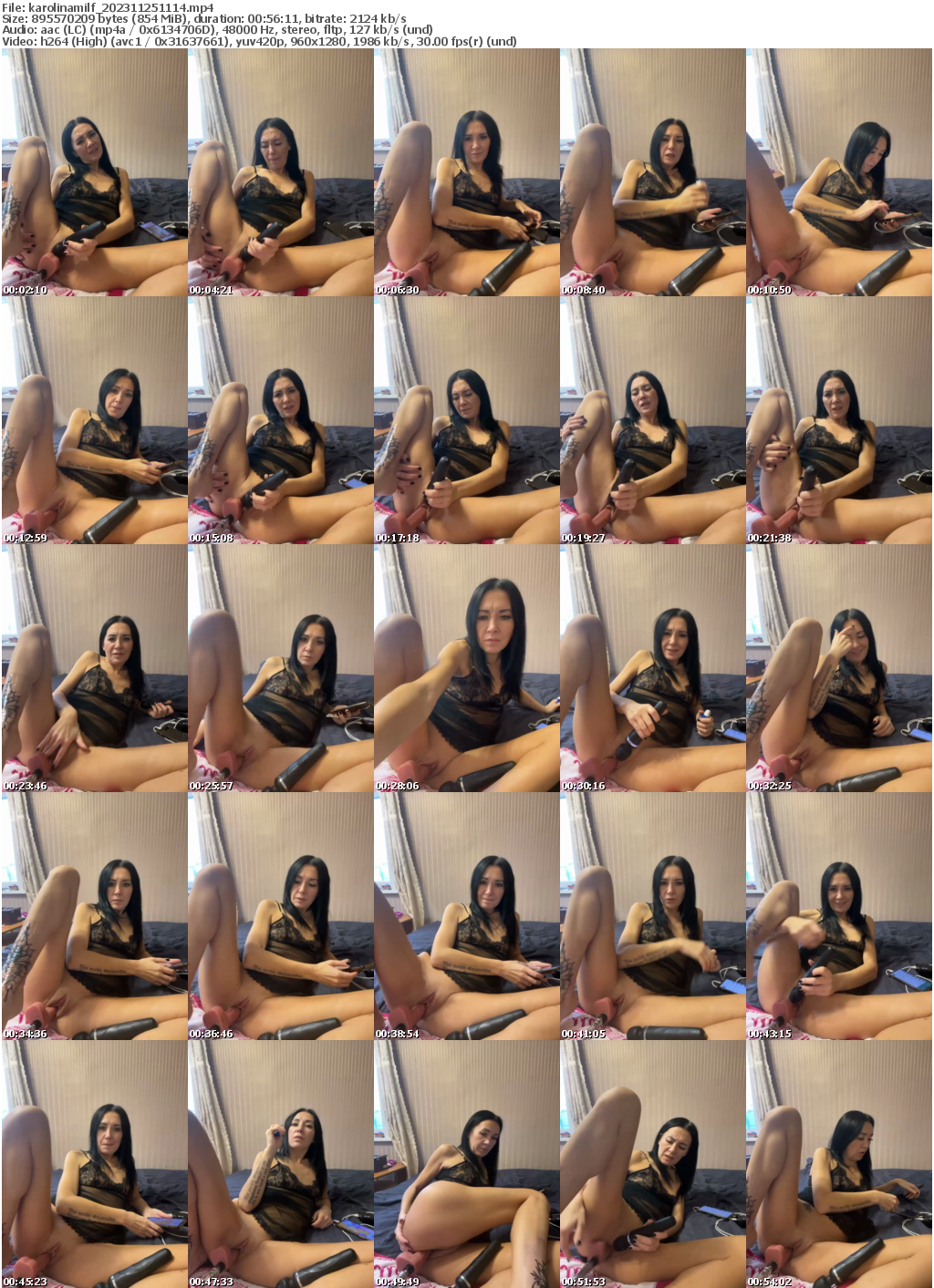 Preview thumb from karolinamilf on 2023-11-25 @ bongacams