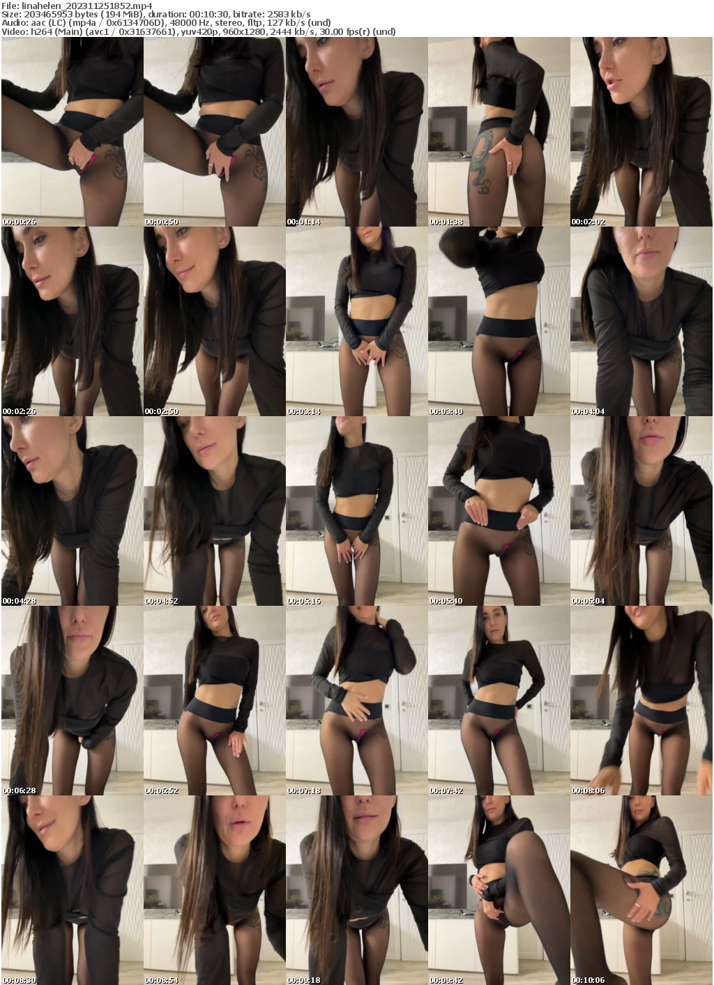 Preview thumb from linahelen on 2023-11-25 @ bongacams