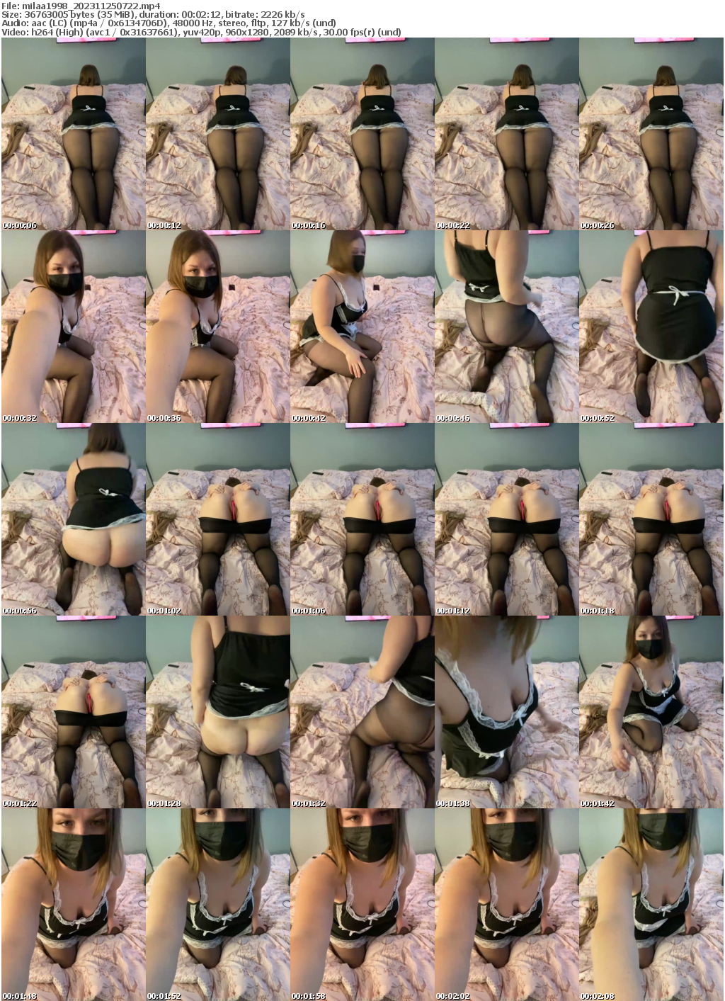 Preview thumb from milaa1998 on 2023-11-25 @ bongacams