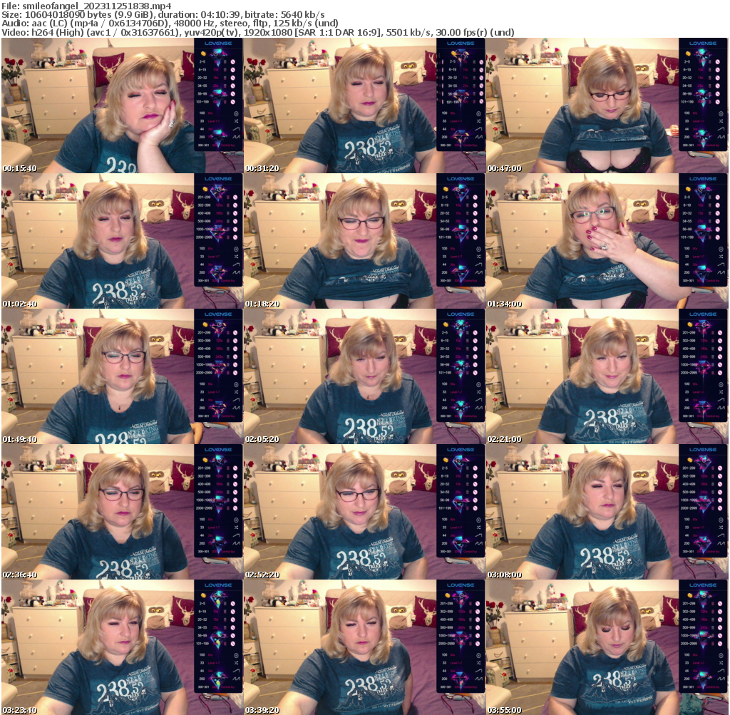 Preview thumb from smileofangel on 2023-11-25 @ bongacams