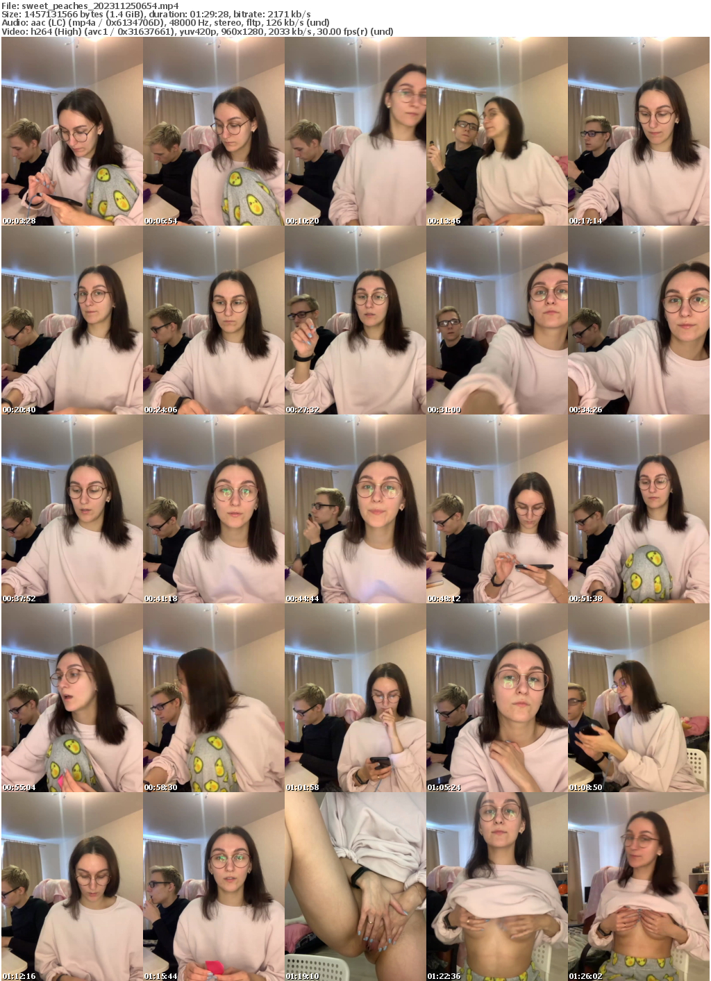 Preview thumb from sweet_peaches on 2023-11-25 @ bongacams