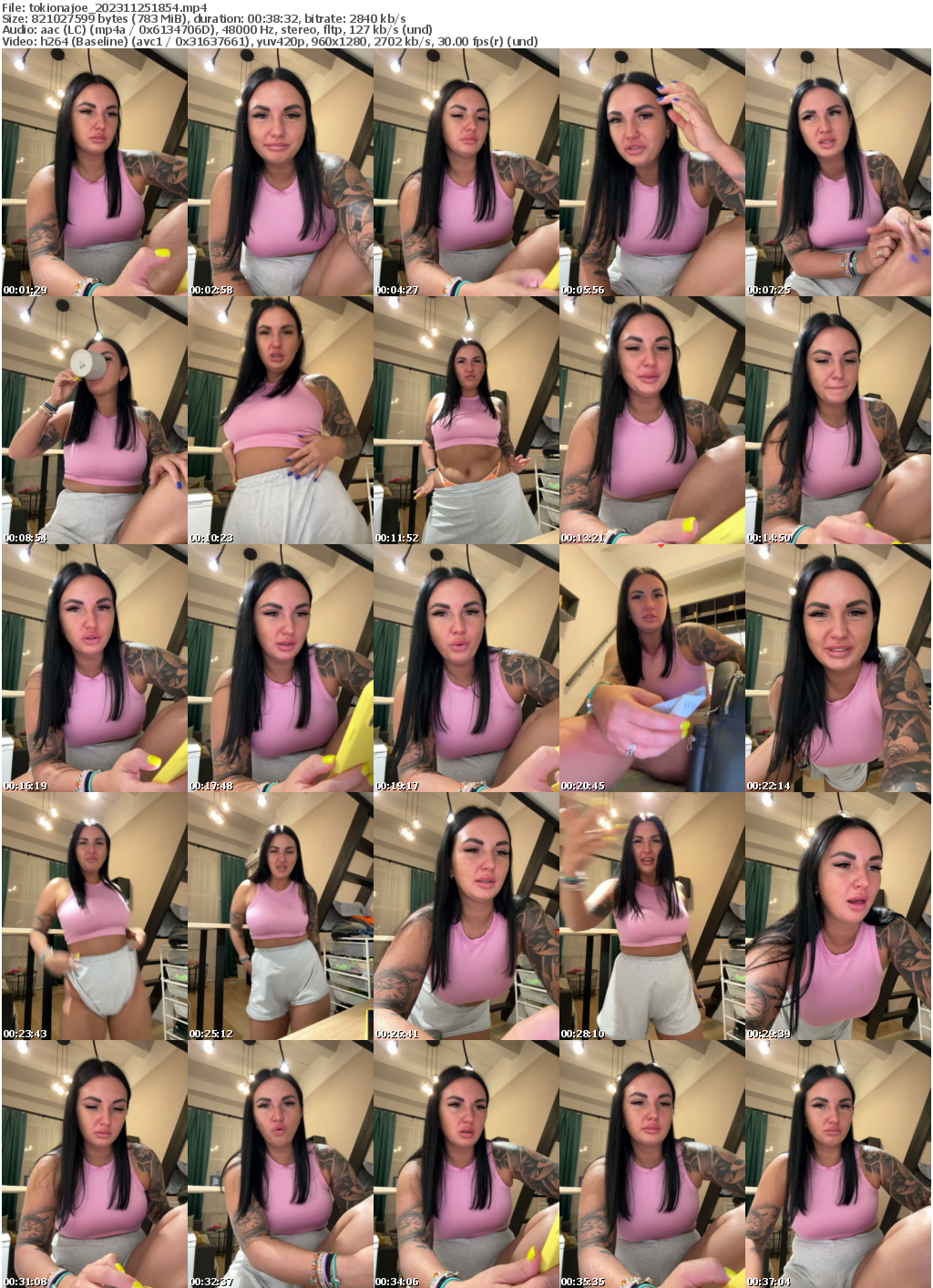 Preview thumb from tokionajoe on 2023-11-25 @ bongacams