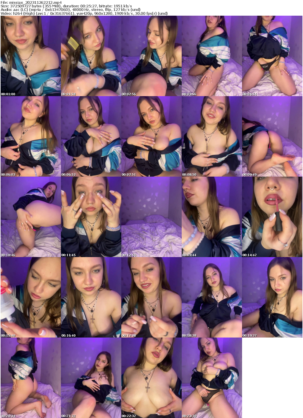 Preview thumb from missiax on 2023-11-26 @ bongacams