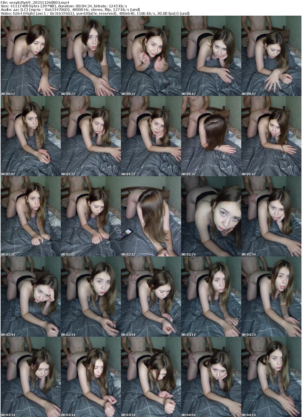 Preview thumb from sexykitty69 on 2023-11-26 @ bongacams