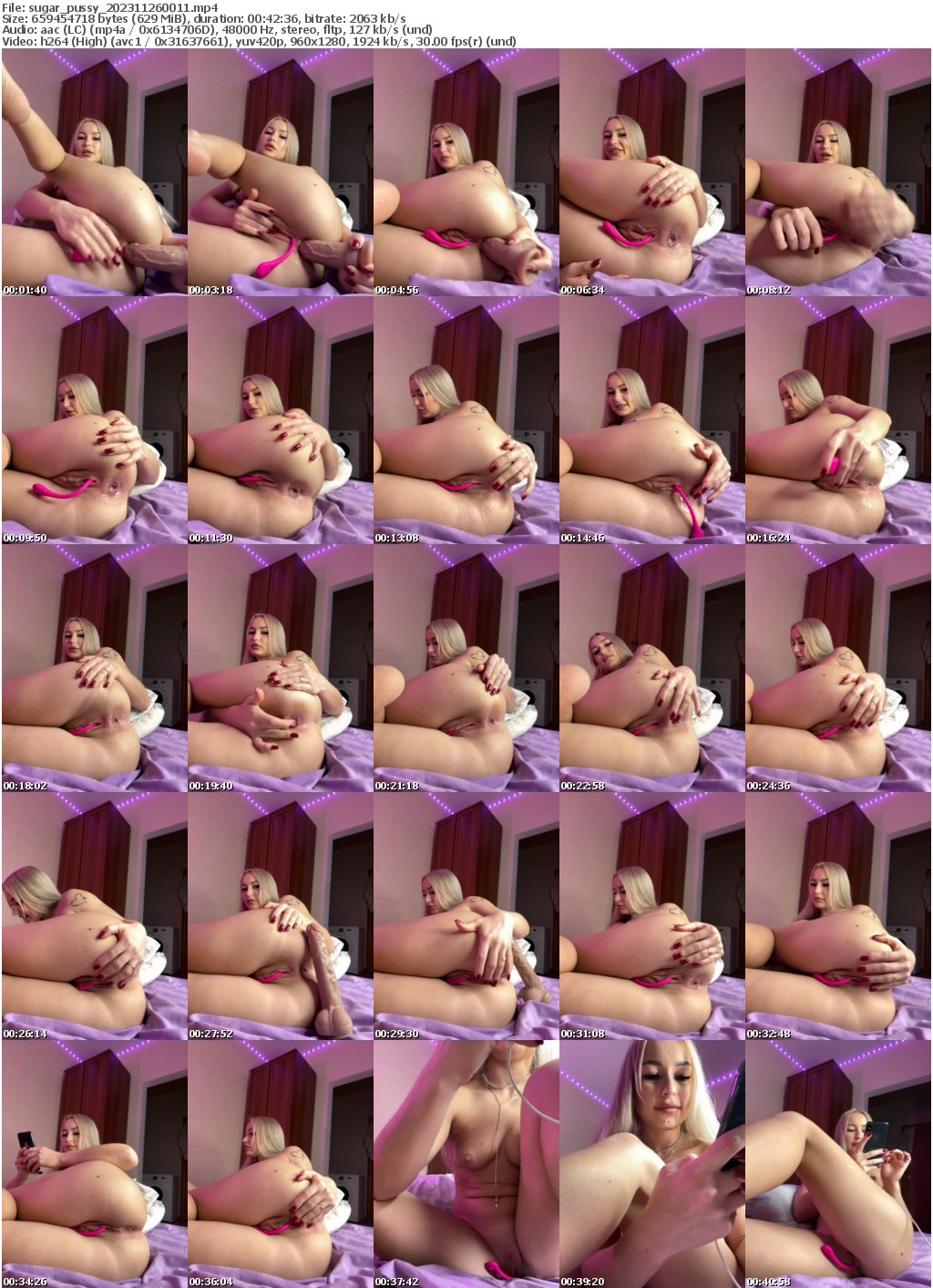 Preview thumb from sugar_pussy on 2023-11-26 @ bongacams