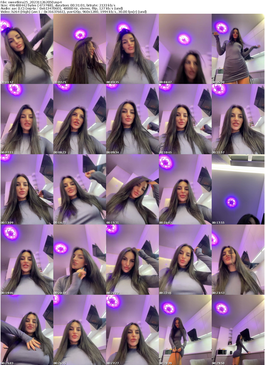 Preview thumb from sweetkira25 on 2023-11-26 @ bongacams