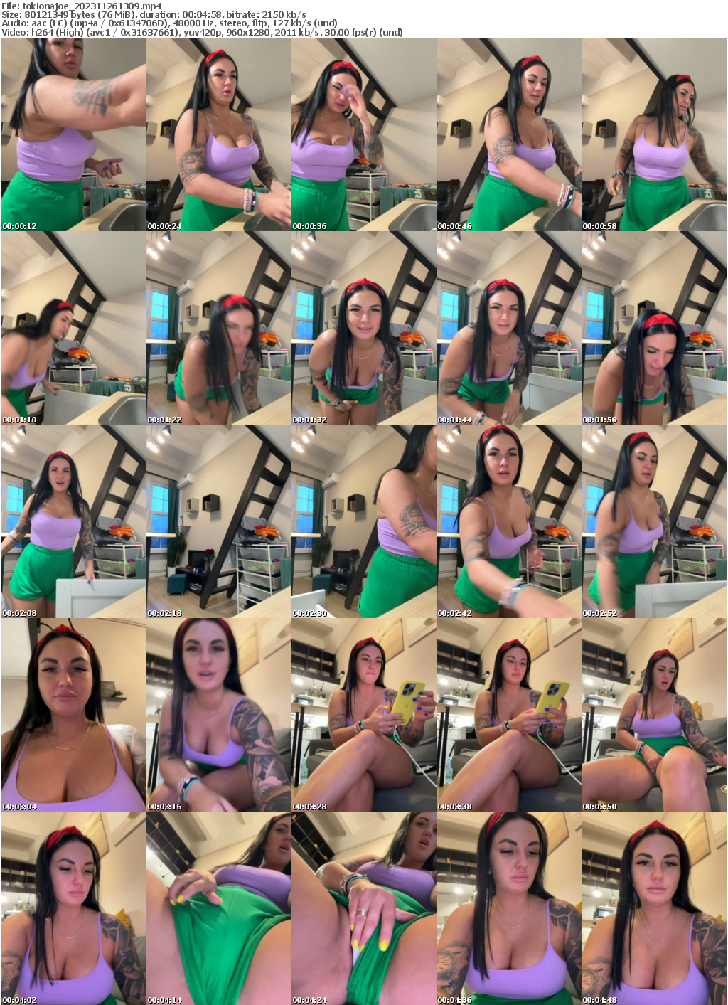 Preview thumb from tokionajoe on 2023-11-26 @ bongacams