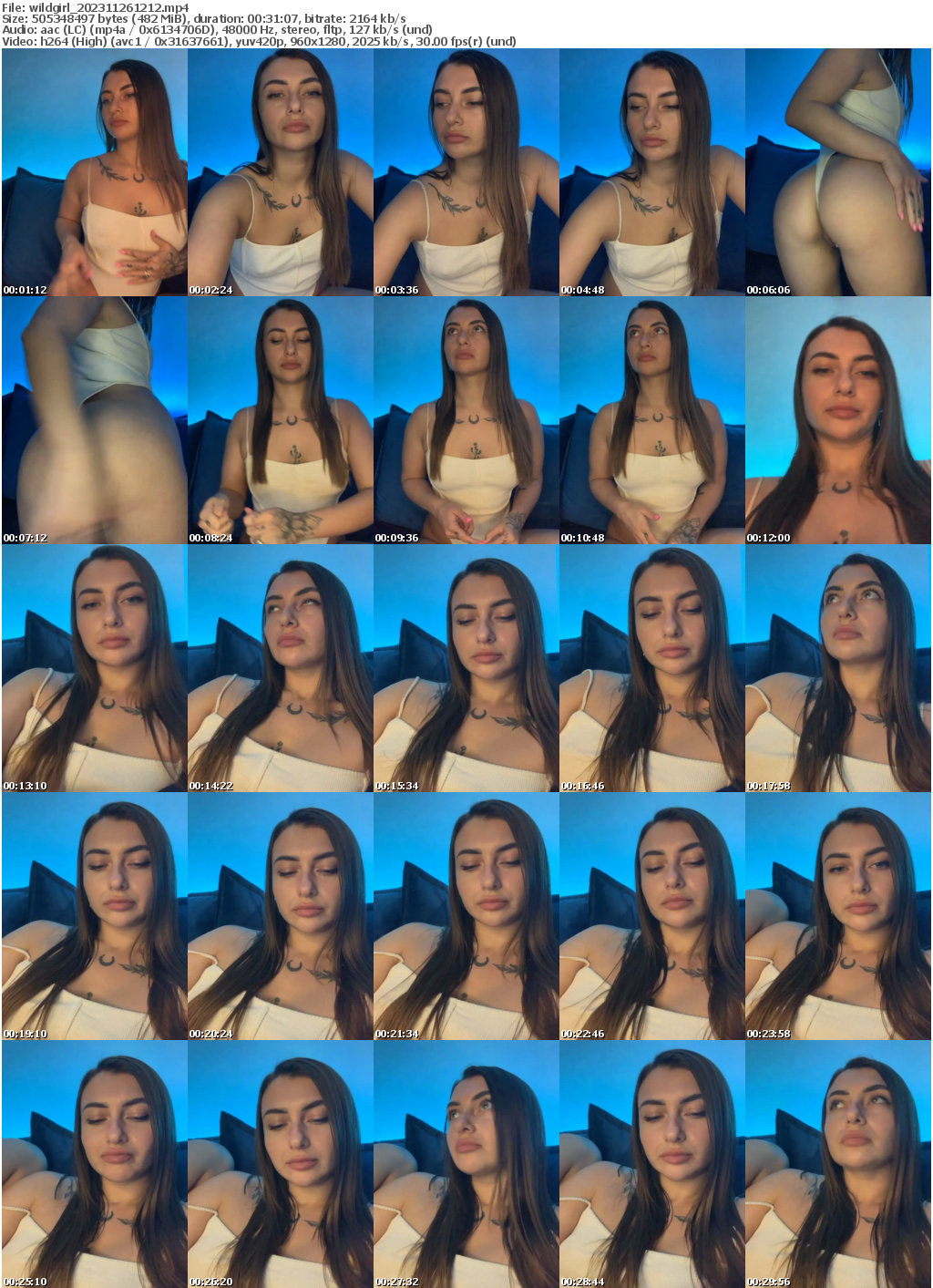 Preview thumb from wildgirl on 2023-11-26 @ bongacams