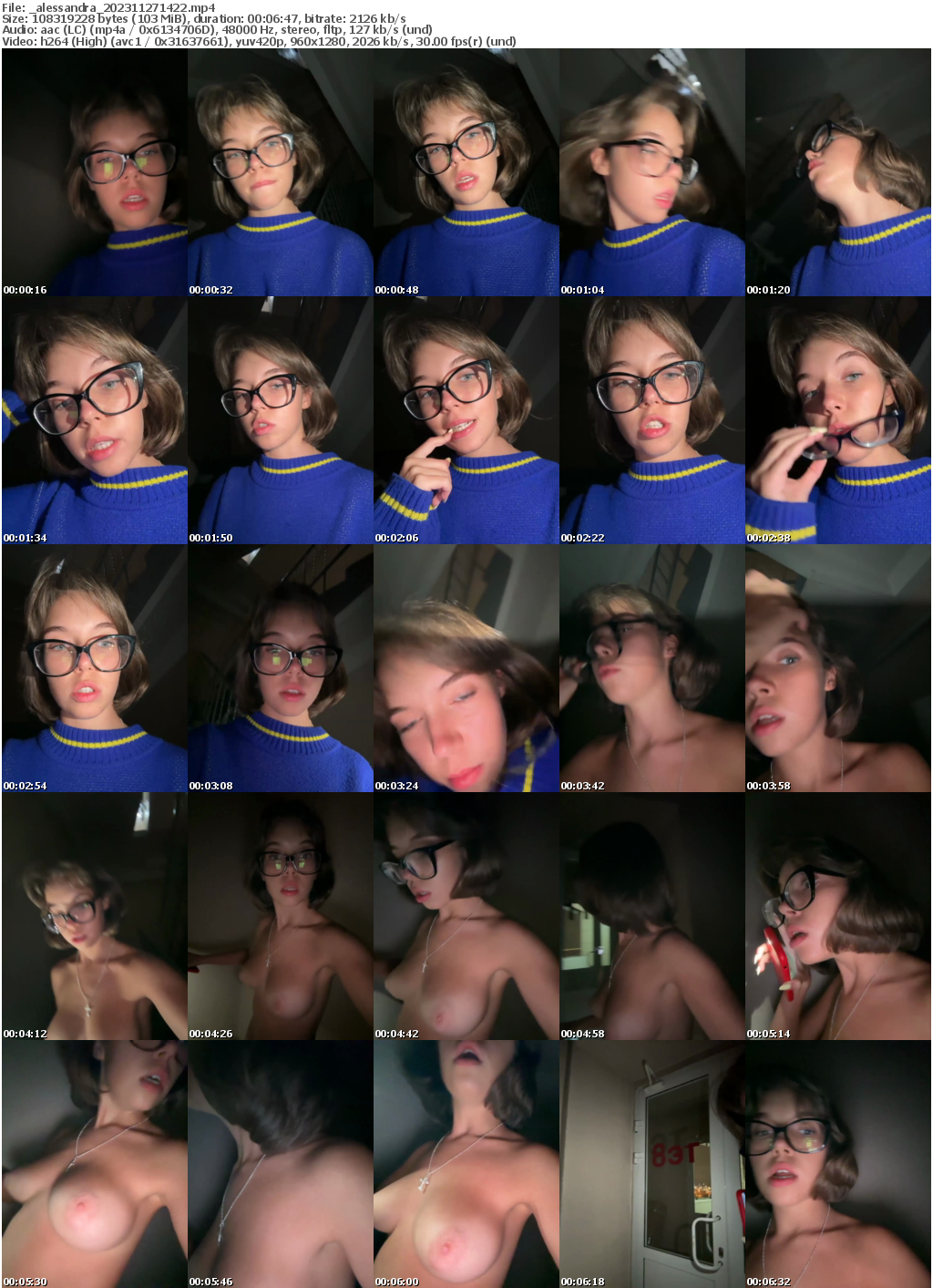 Preview thumb from _alessandra on 2023-11-27 @ bongacams