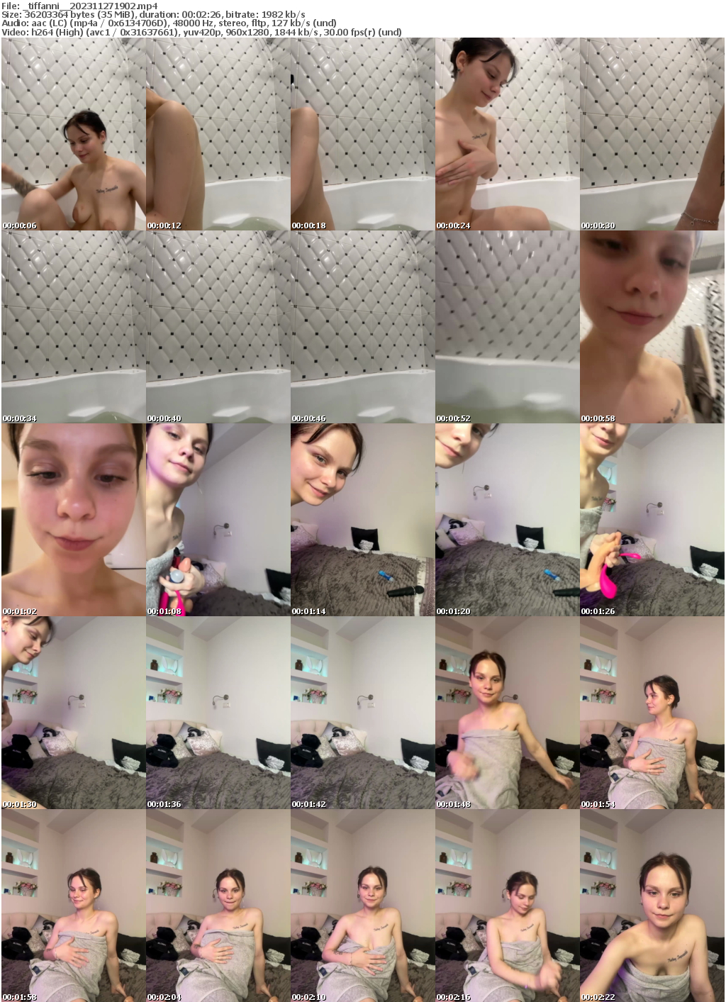 Preview thumb from _tiffanni_ on 2023-11-27 @ bongacams