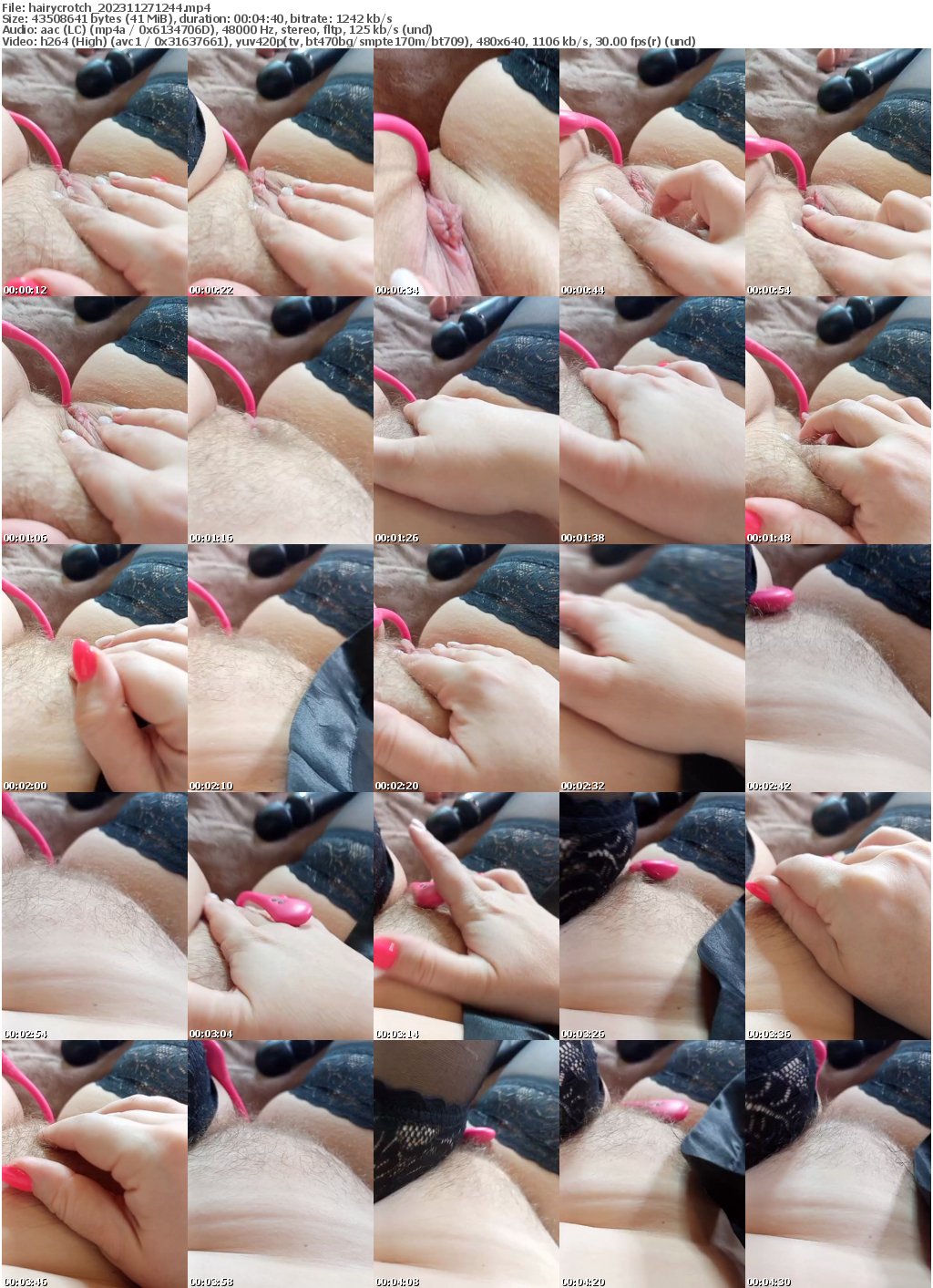 Preview thumb from hairycrotch on 2023-11-27 @ bongacams