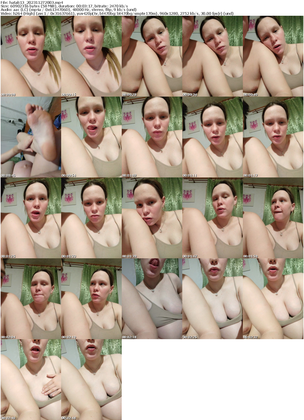 Preview thumb from hatali13 on 2023-11-27 @ bongacams