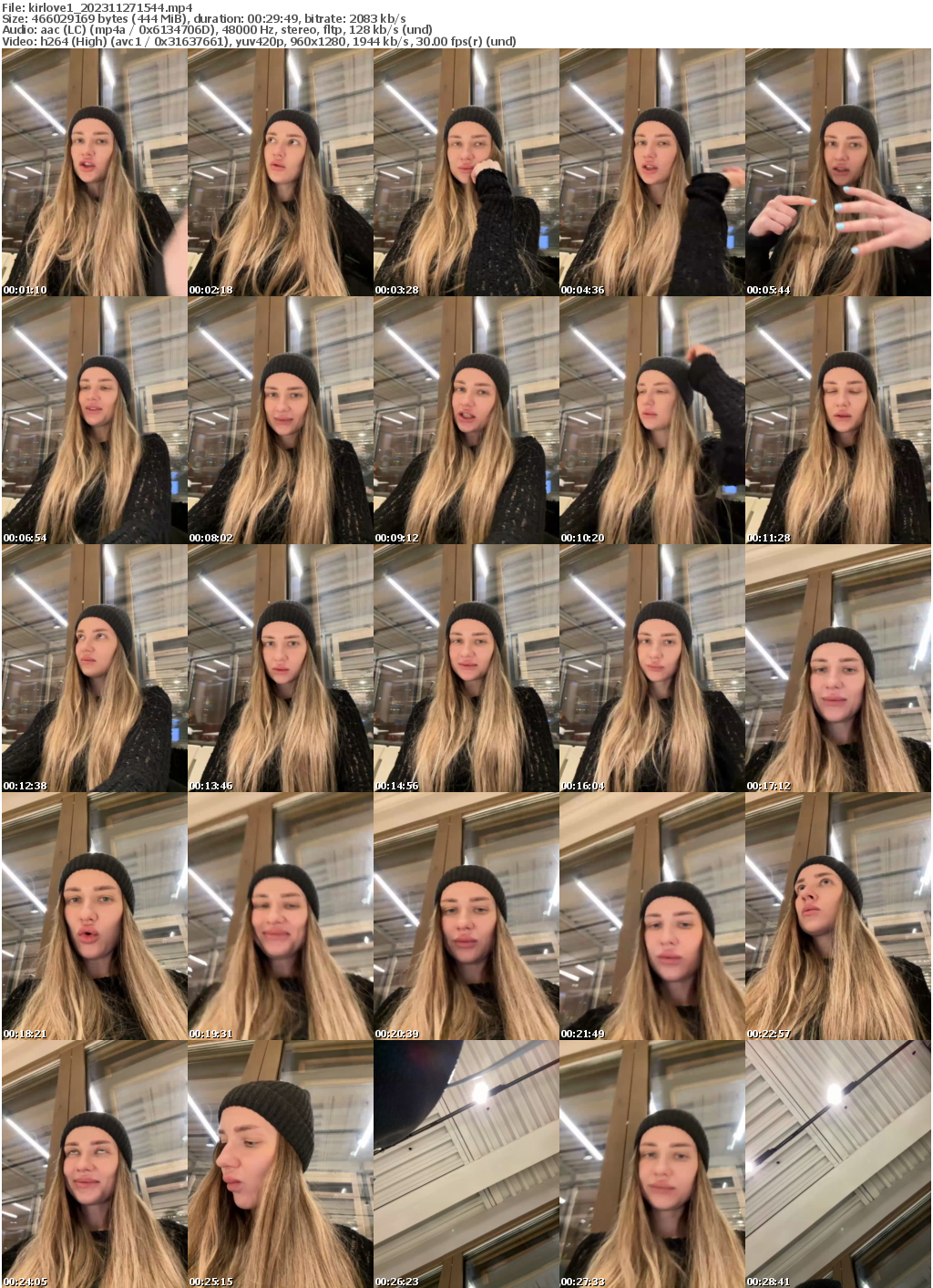 Preview thumb from kirlove1 on 2023-11-27 @ bongacams