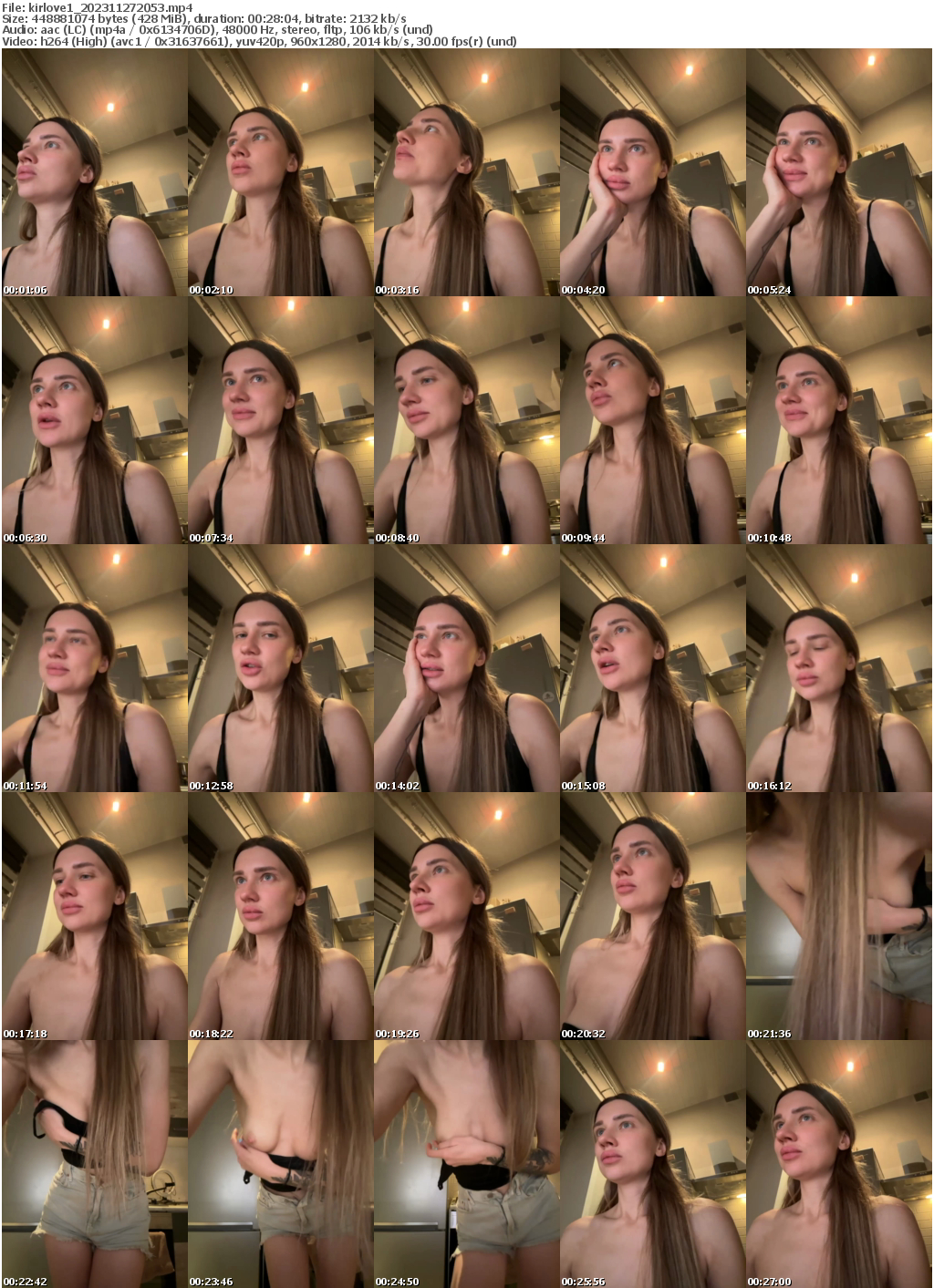 Preview thumb from kirlove1 on 2023-11-27 @ bongacams