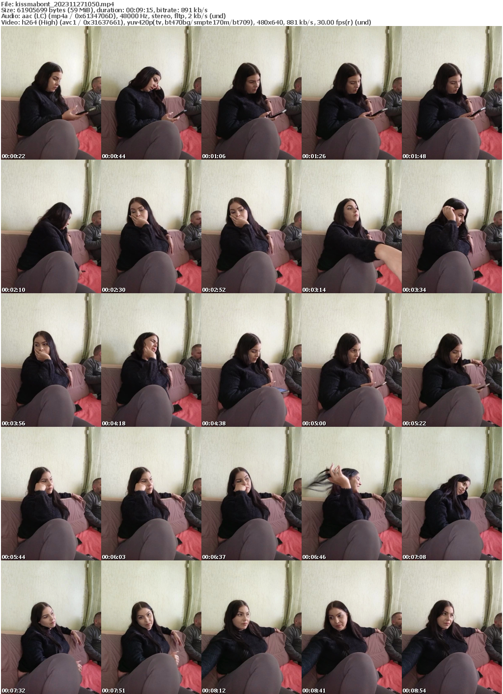 Preview thumb from kissmabont on 2023-11-27 @ bongacams