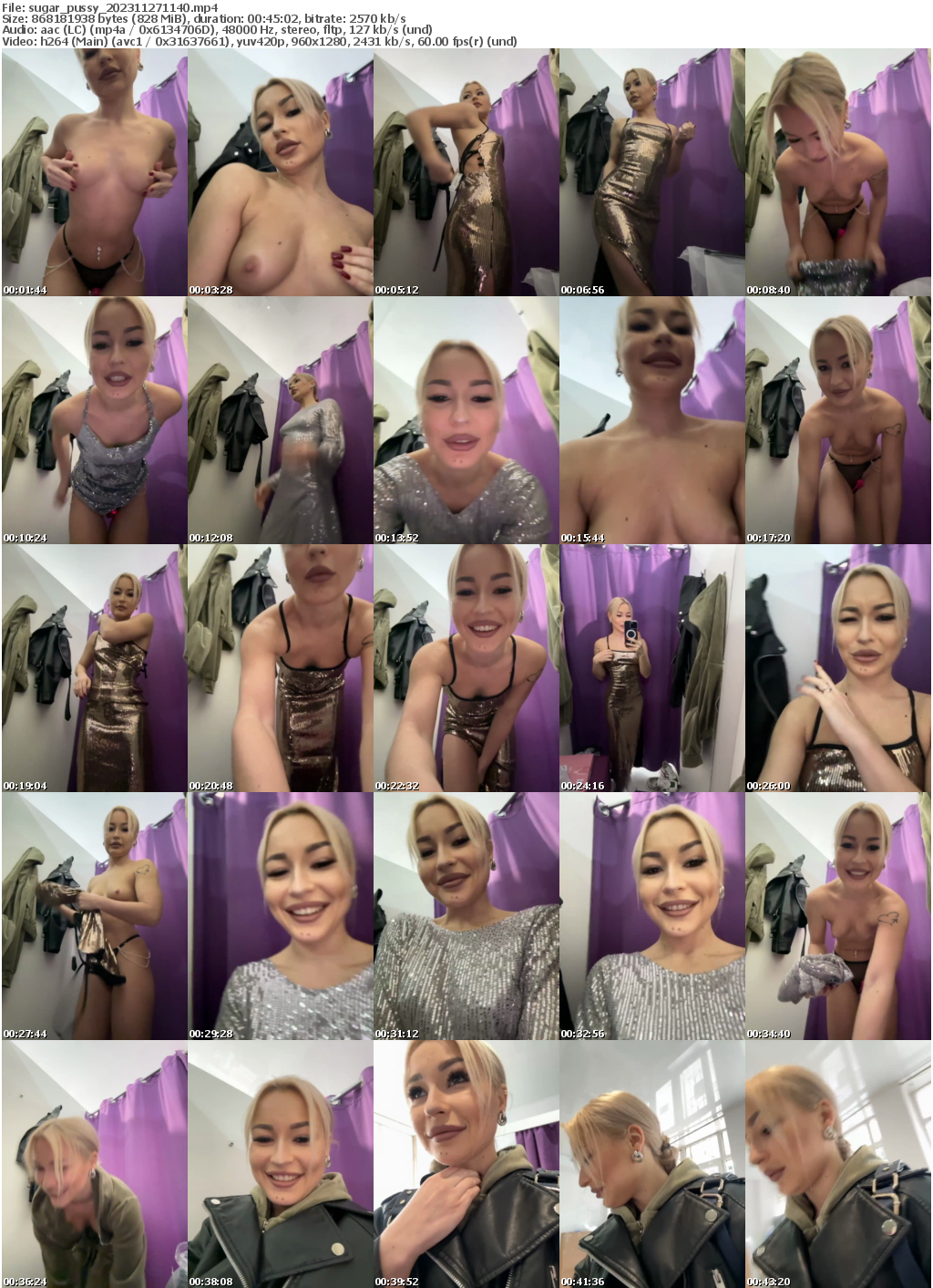 Preview thumb from sugar_pussy on 2023-11-27 @ bongacams