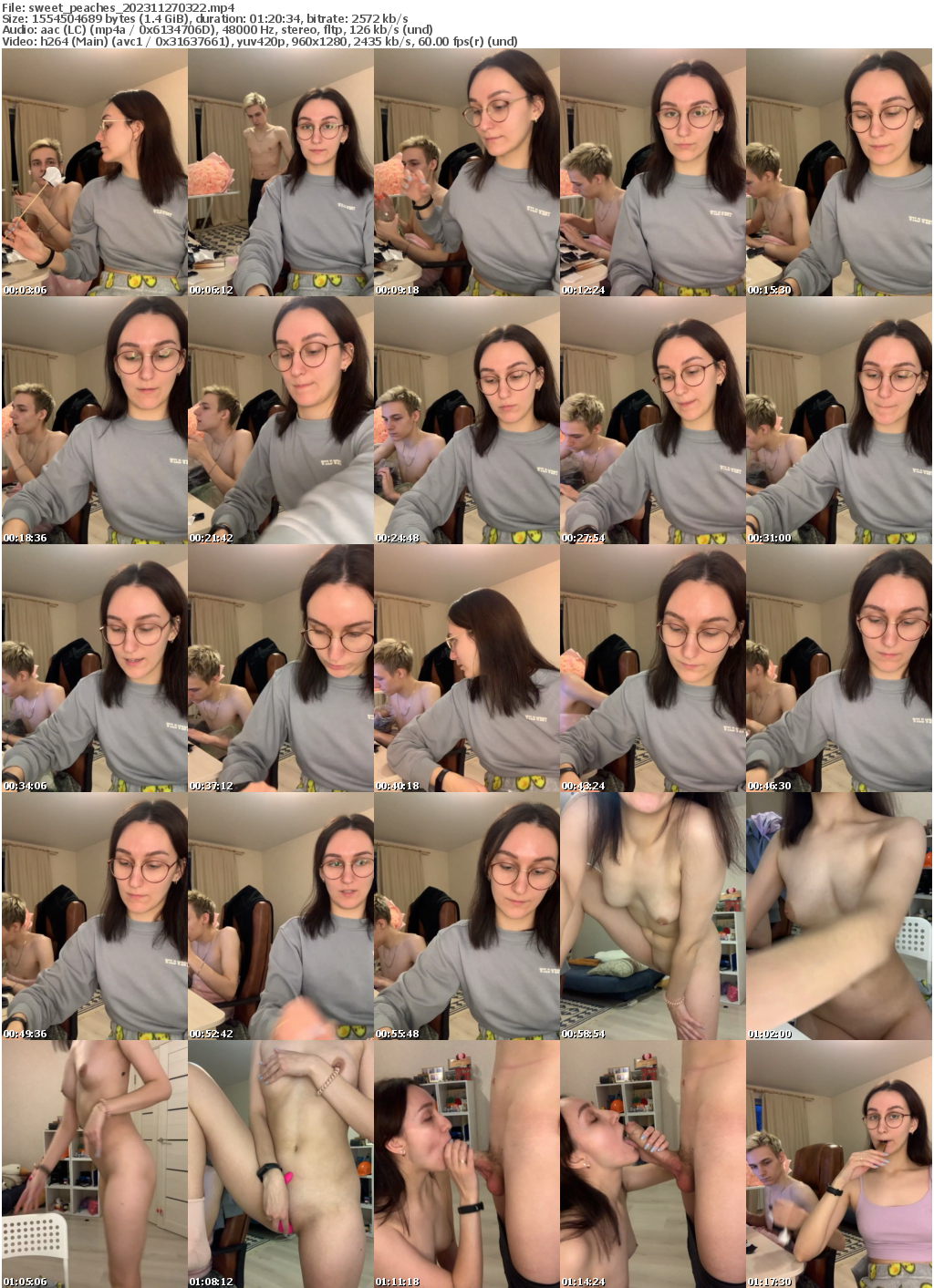 Preview thumb from sweet_peaches on 2023-11-27 @ bongacams