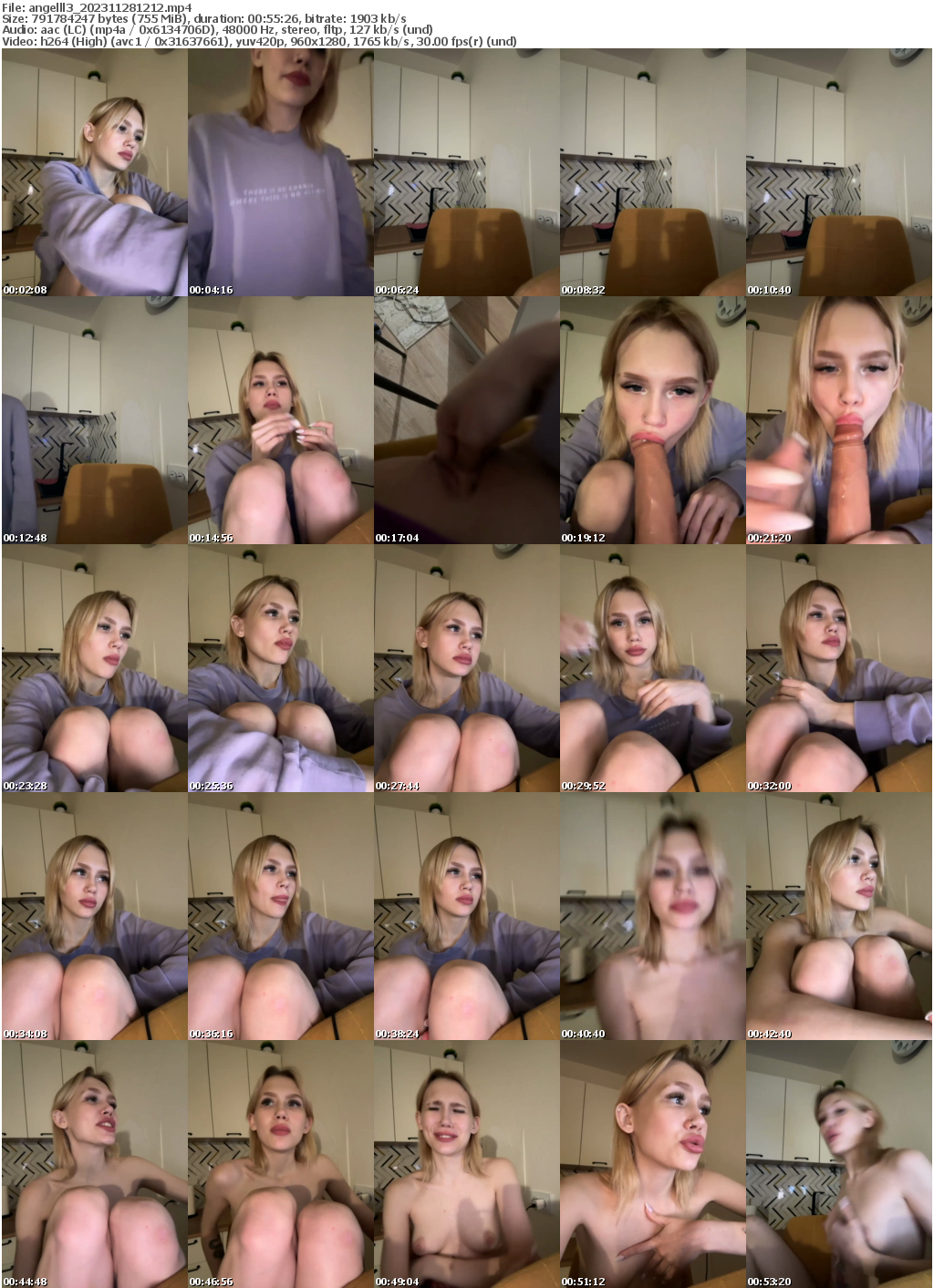 Preview thumb from angelll3 on 2023-11-28 @ bongacams