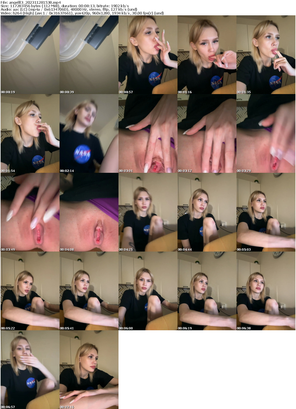 Preview thumb from angelll3 on 2023-11-28 @ bongacams