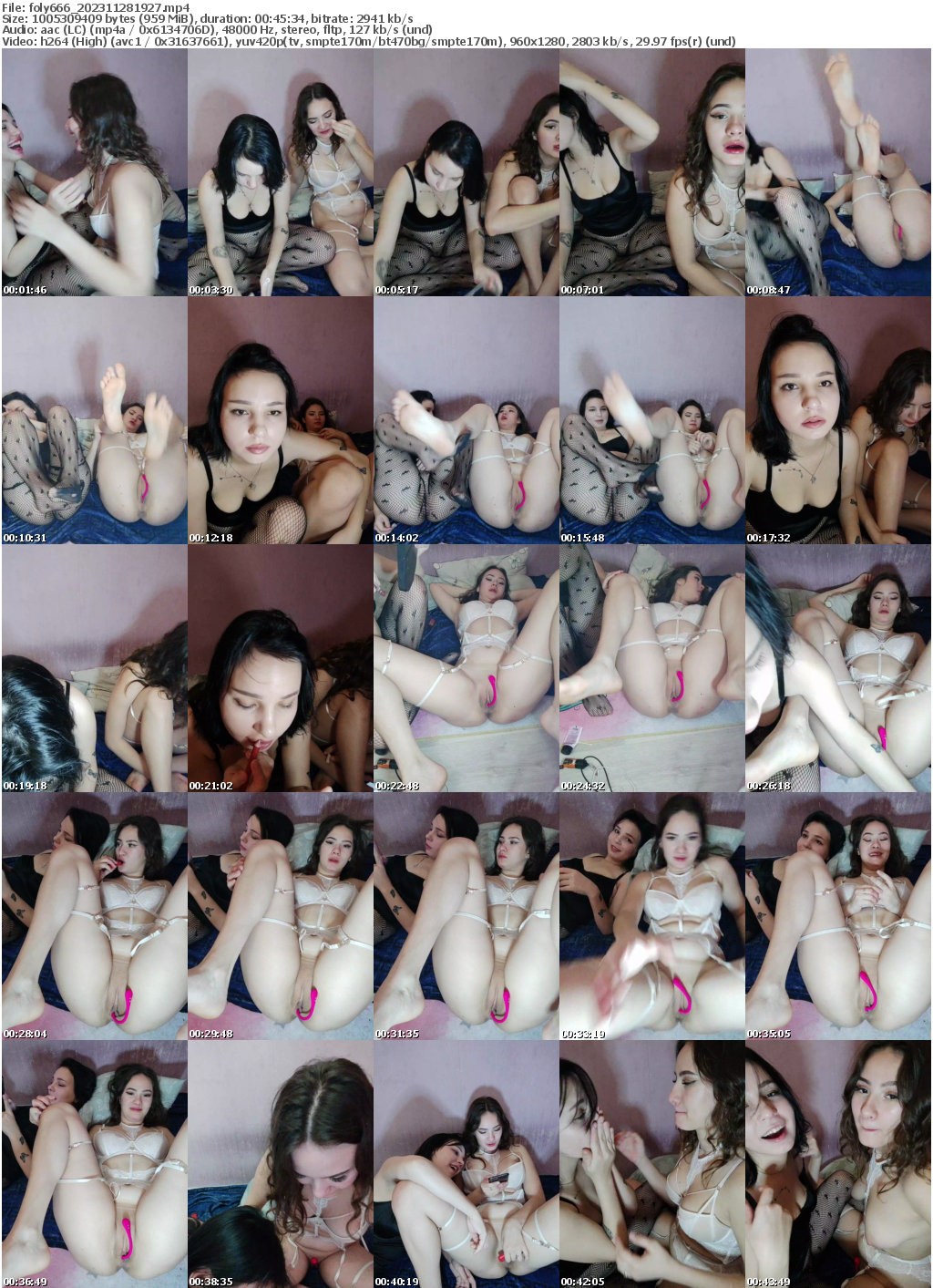 Preview thumb from foly666 on 2023-11-28 @ bongacams