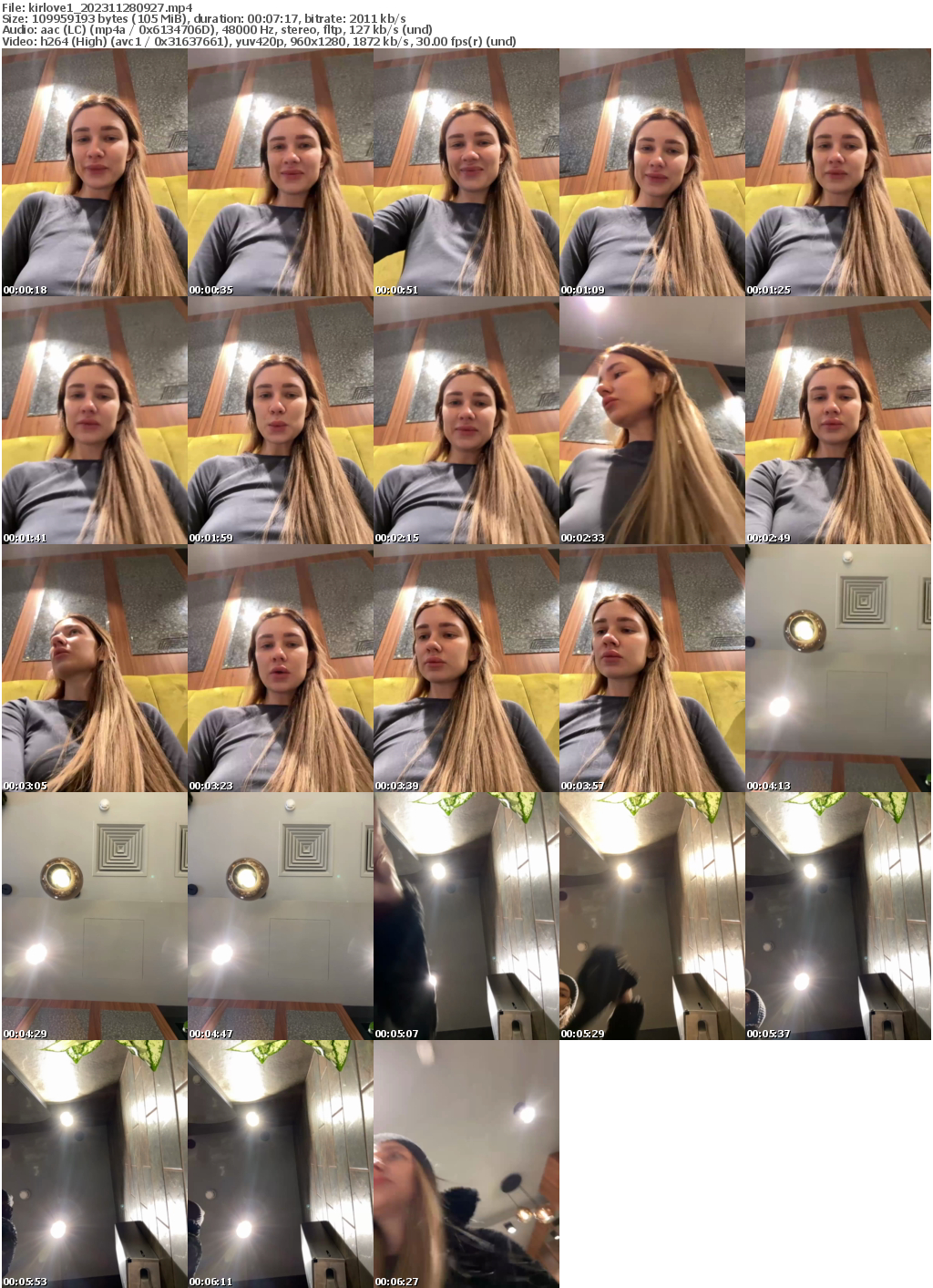 Preview thumb from kirlove1 on 2023-11-28 @ bongacams