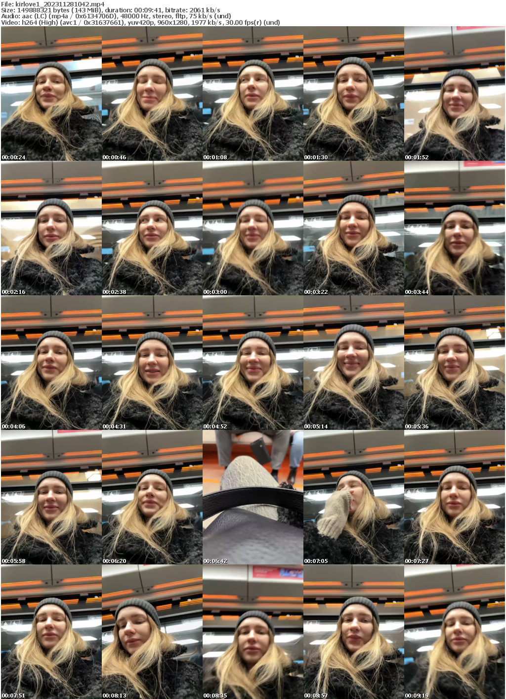 Preview thumb from kirlove1 on 2023-11-28 @ bongacams