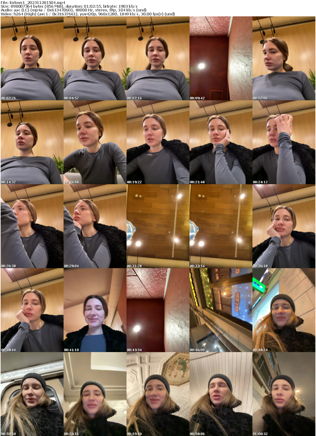 Preview thumb from kirlove1 on 2023-11-28 @ bongacams