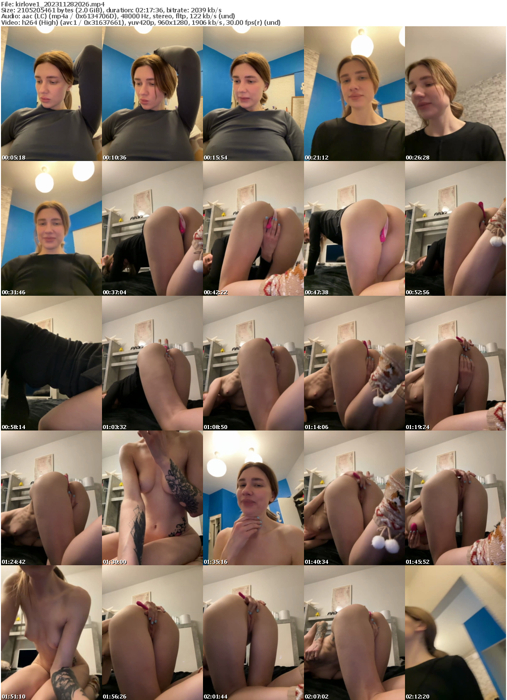 Preview thumb from kirlove1 on 2023-11-28 @ bongacams