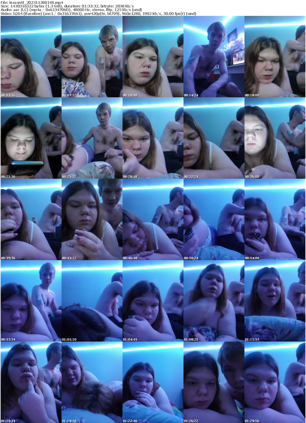 Preview thumb from lessontt on 2023-11-28 @ bongacams