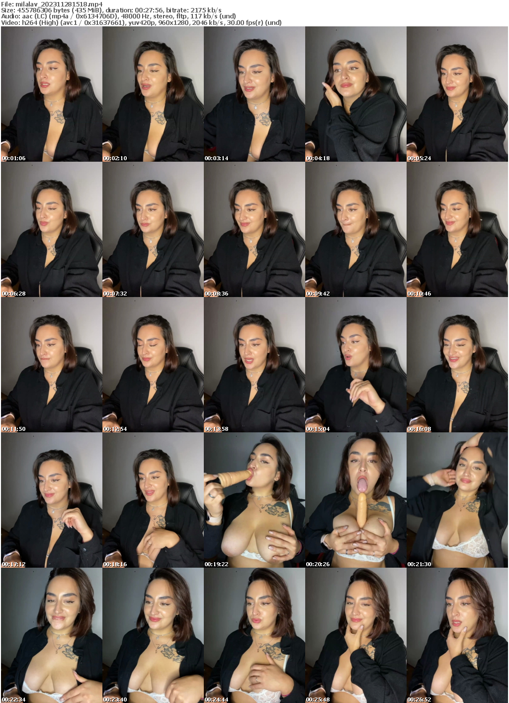 Preview thumb from milalav on 2023-11-28 @ bongacams