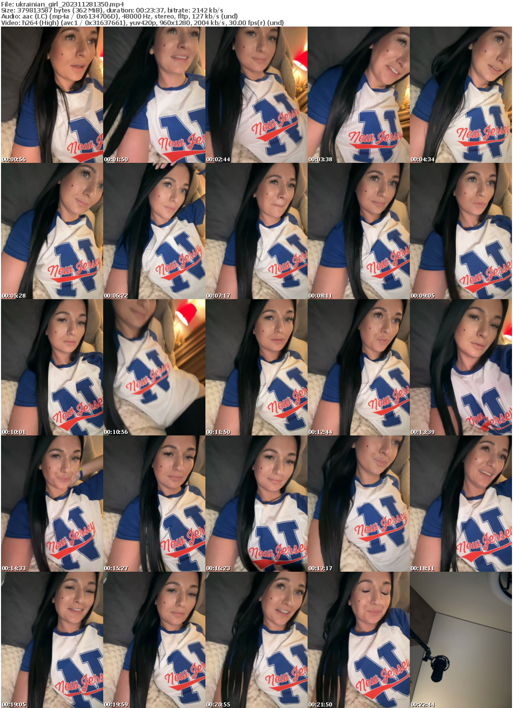 Preview thumb from ukrainian_girl on 2023-11-28 @ bongacams