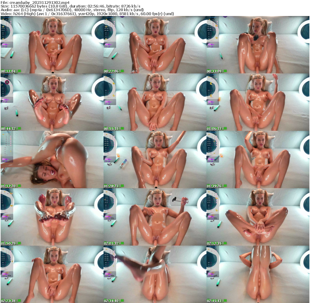 Preview thumb from creambaby on 2023-11-29 @ bongacams