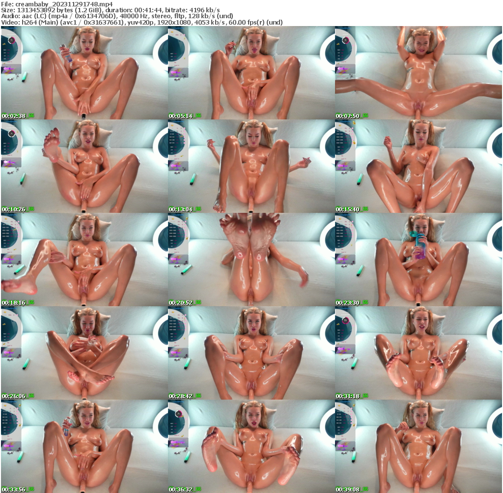 Preview thumb from creambaby on 2023-11-29 @ bongacams