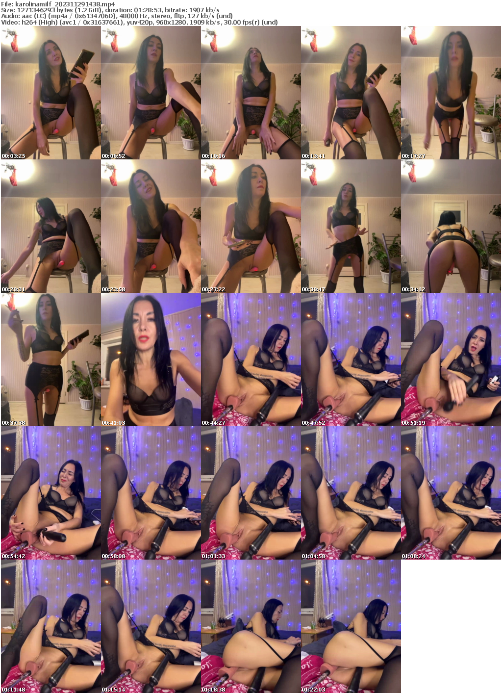 Preview thumb from karolinamilf on 2023-11-29 @ bongacams