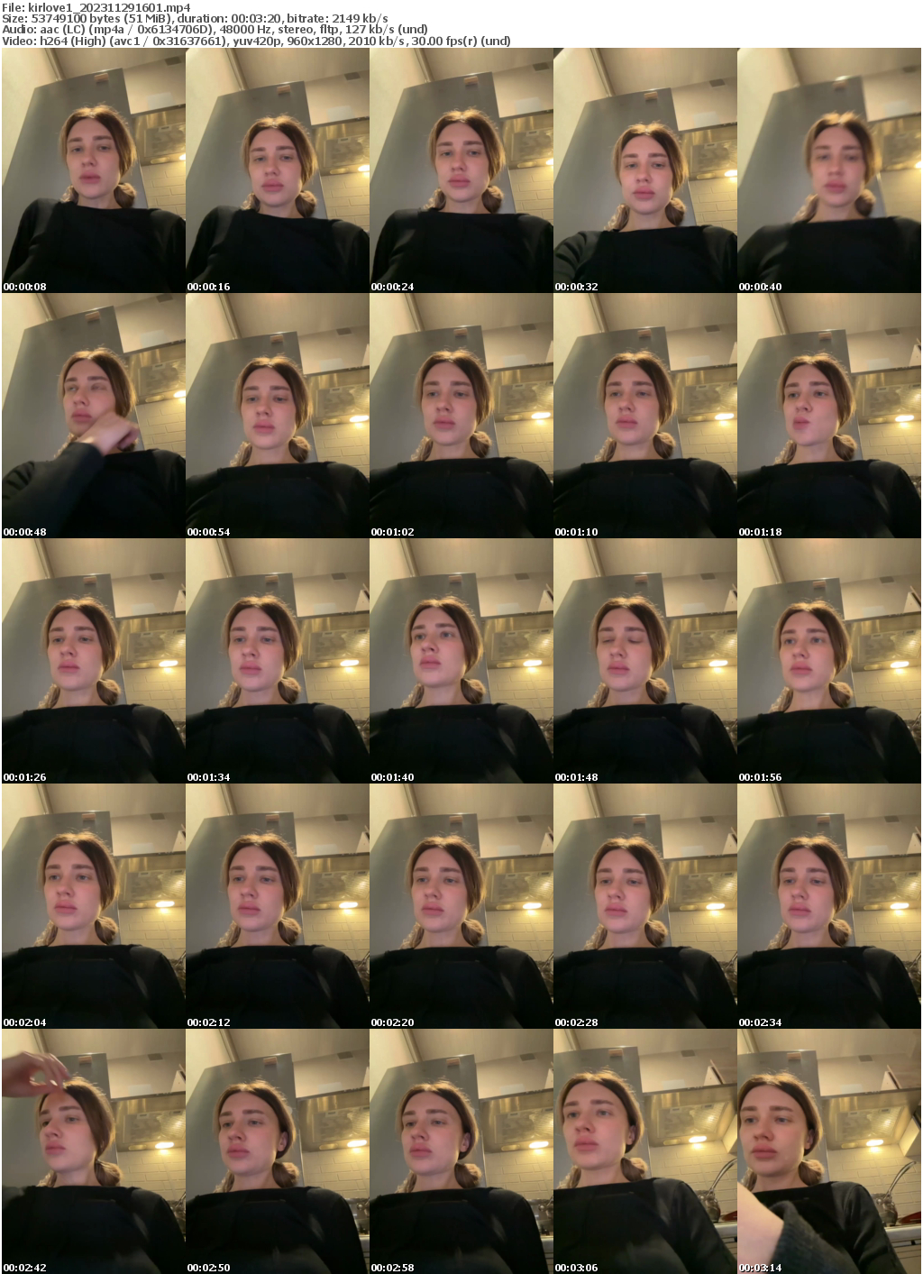 Preview thumb from kirlove1 on 2023-11-29 @ bongacams