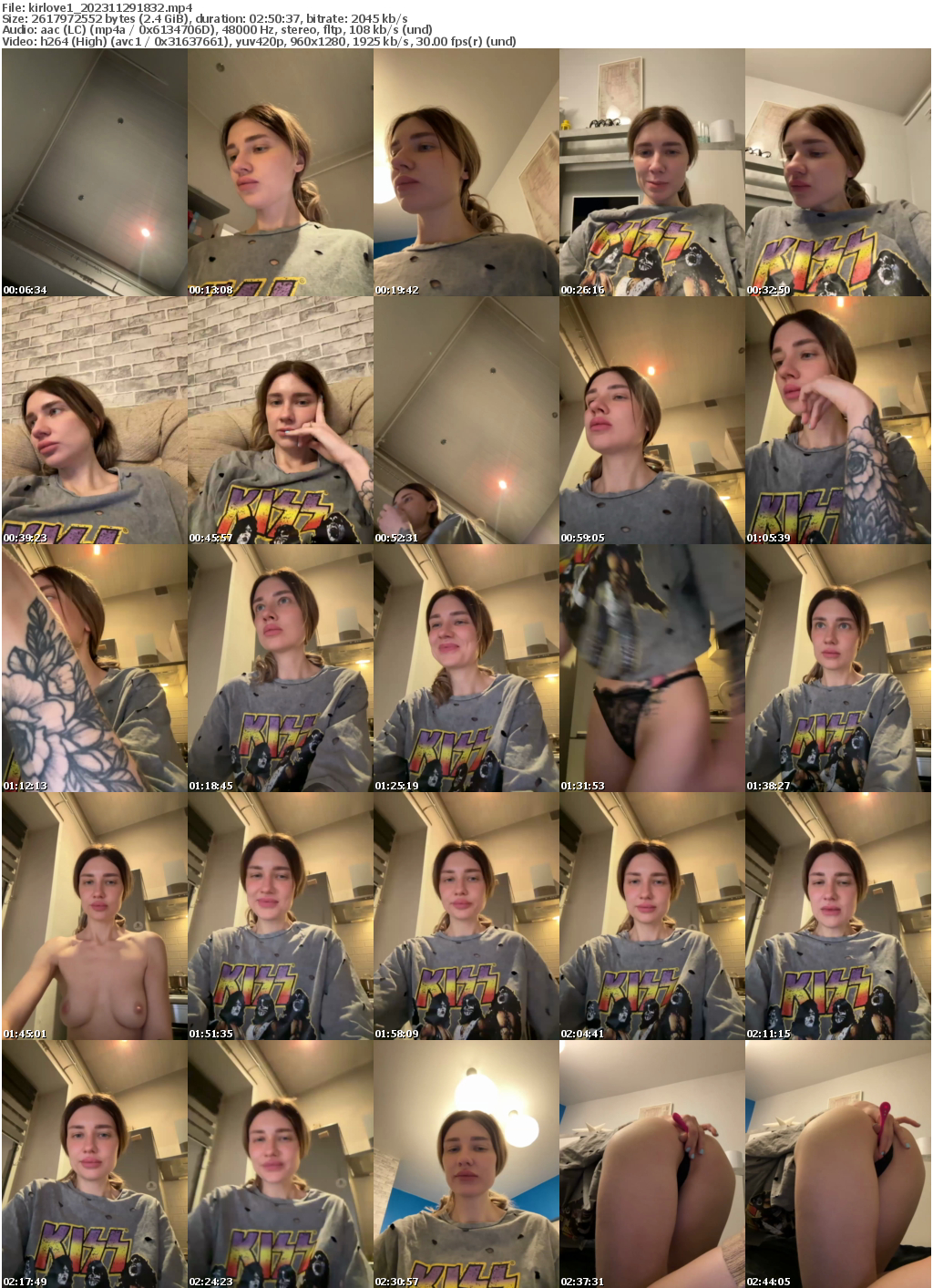 Preview thumb from kirlove1 on 2023-11-29 @ bongacams