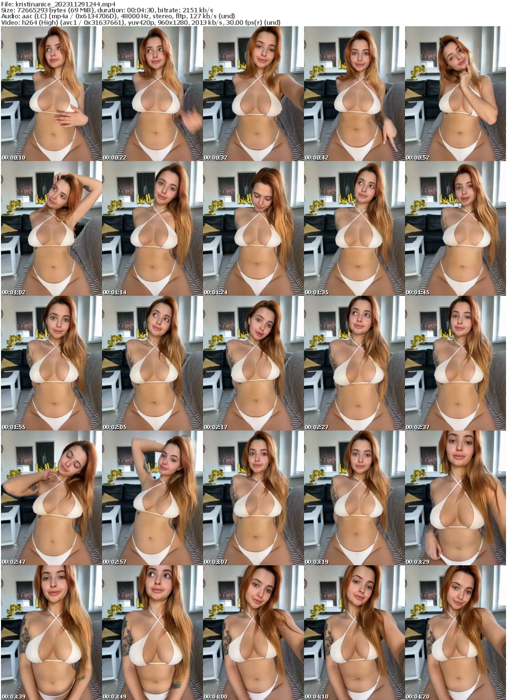 Preview thumb from kristinanice on 2023-11-29 @ bongacams