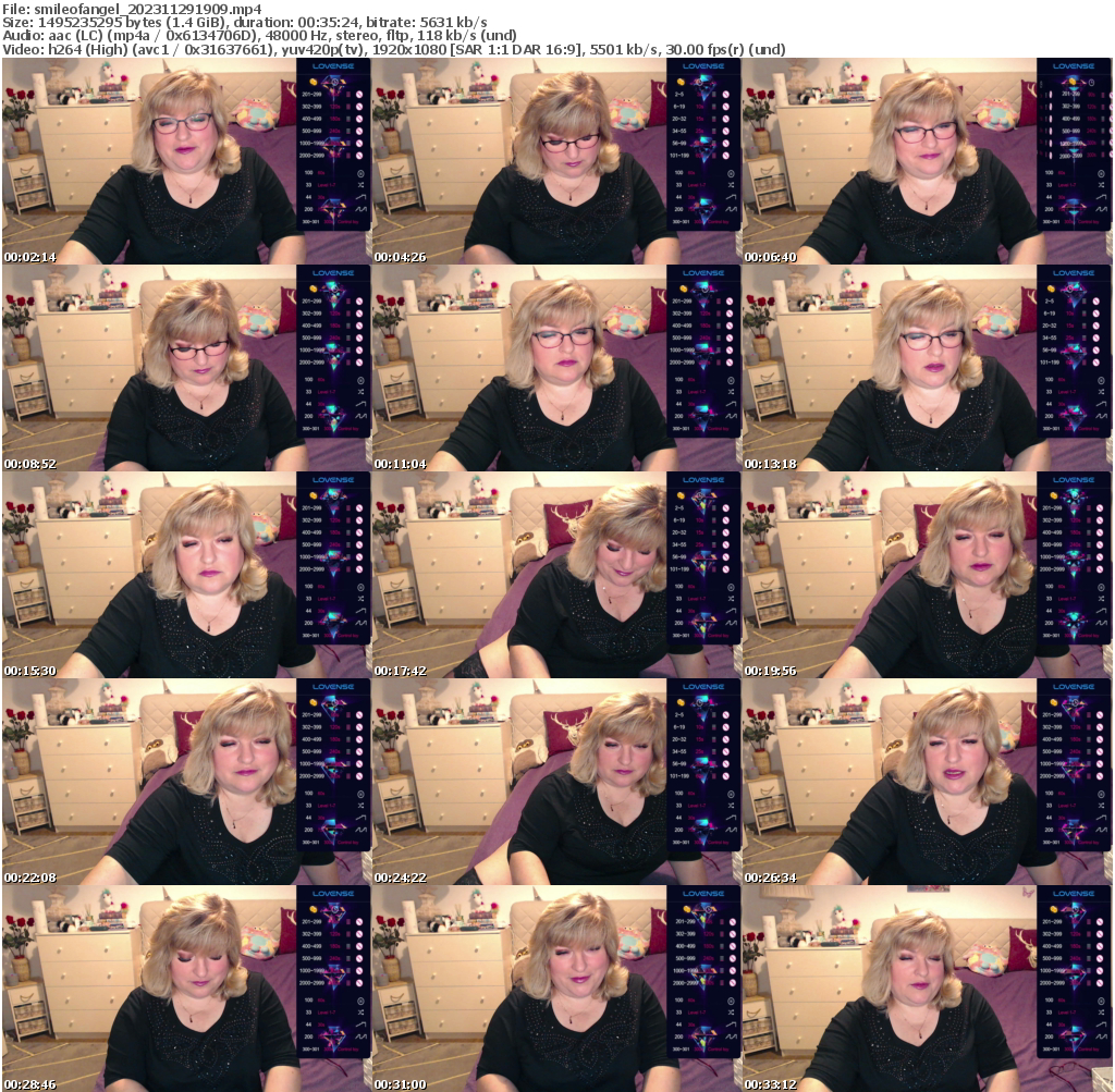 Preview thumb from smileofangel on 2023-11-29 @ bongacams