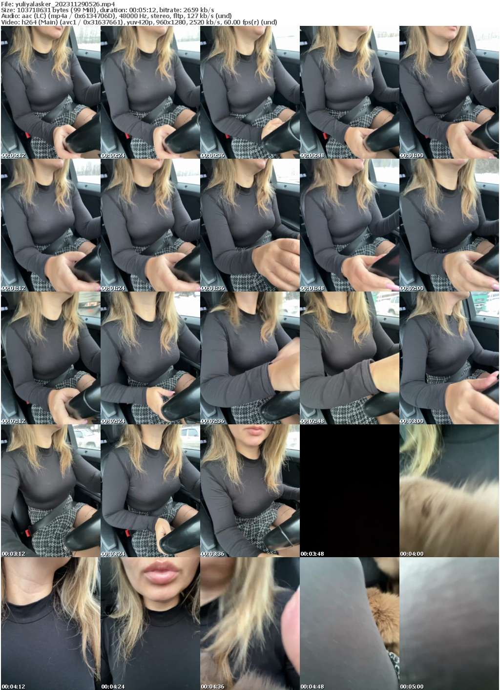 Preview thumb from yuliyalasker on 2023-11-29 @ bongacams