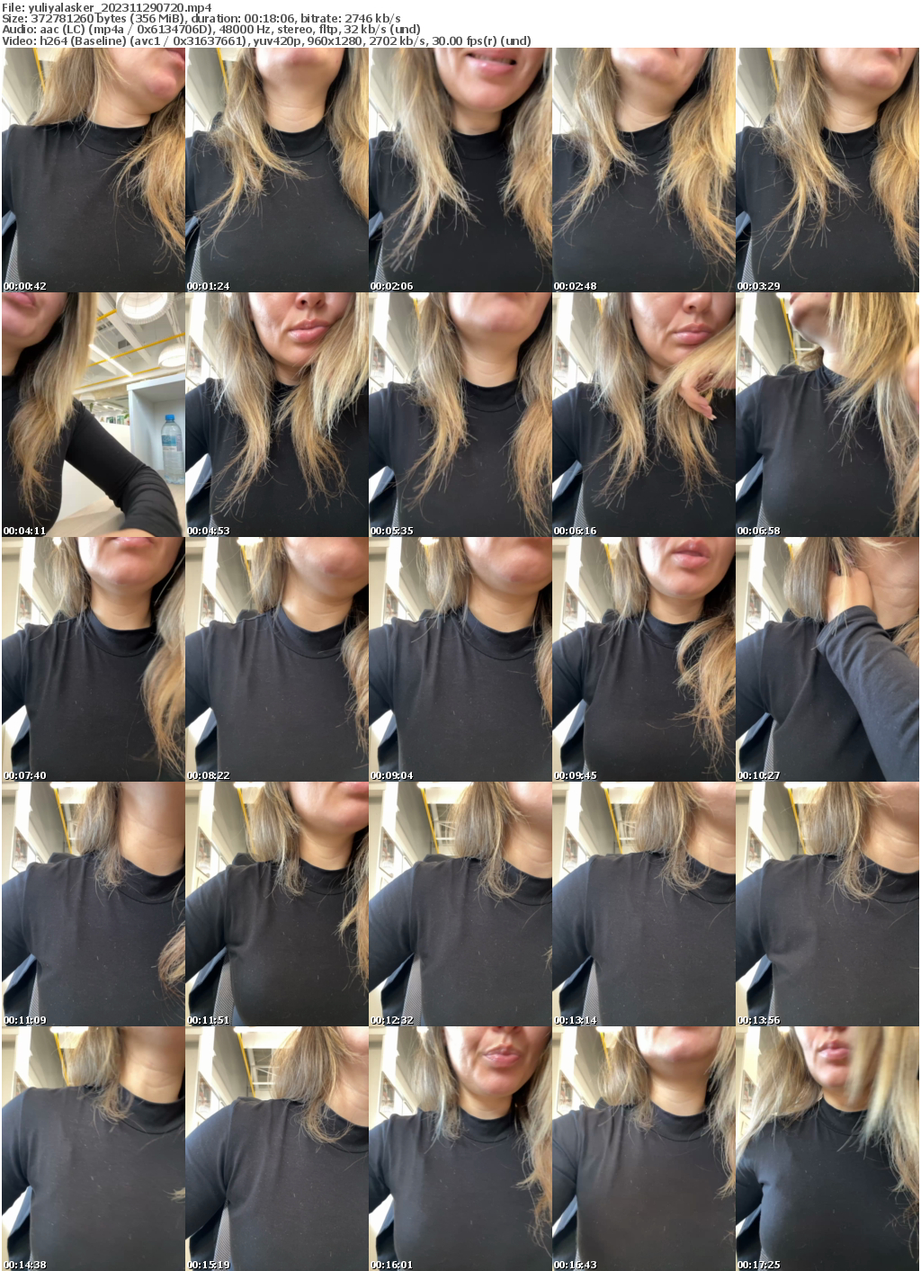 Preview thumb from yuliyalasker on 2023-11-29 @ bongacams