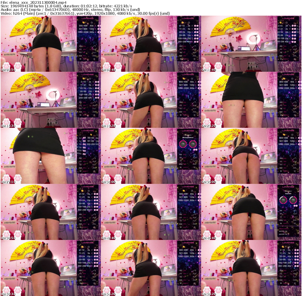 Preview thumb from elena_xxx on 2023-11-30 @ bongacams