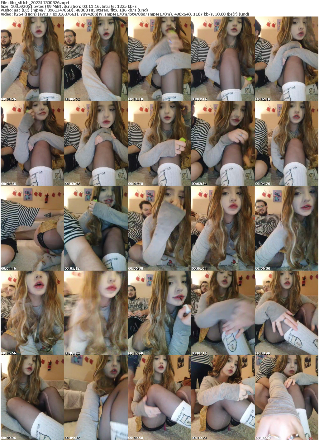 Preview thumb from lilo_stitch on 2023-11-30 @ bongacams