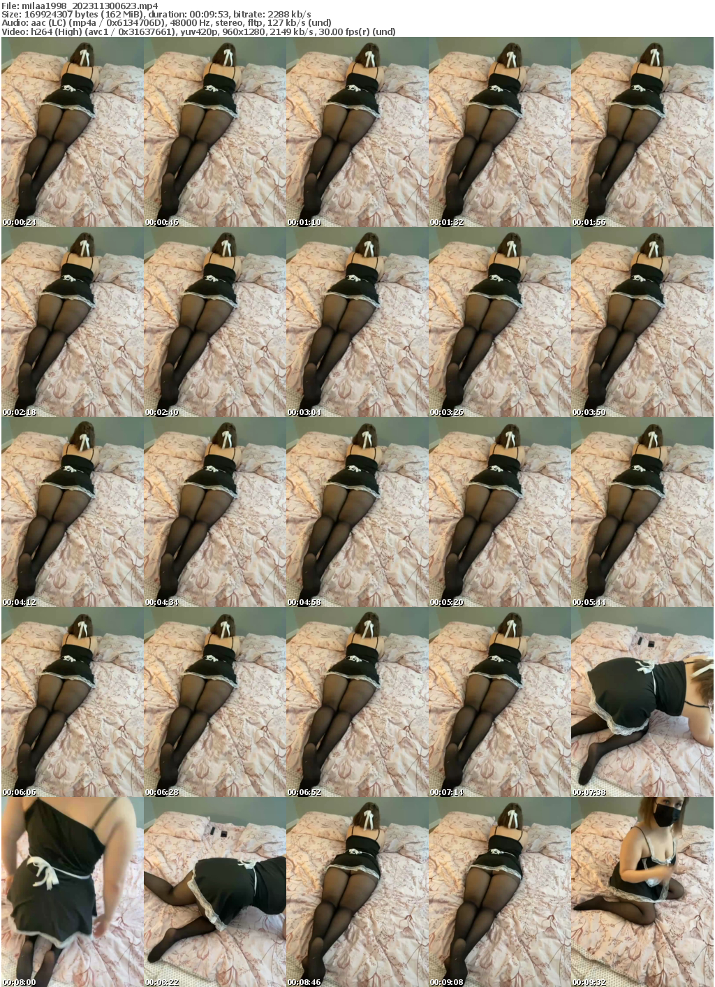 Preview thumb from milaa1998 on 2023-11-30 @ bongacams