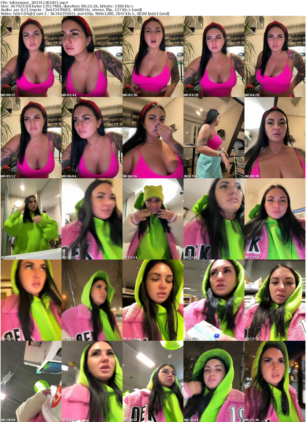 Preview thumb from tokionajoe on 2023-11-30 @ bongacams