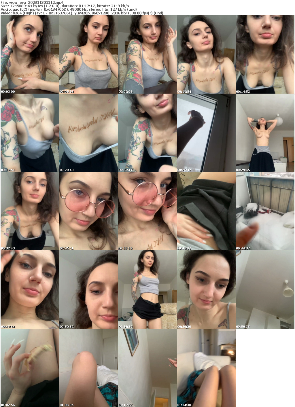 Preview thumb from wow_eva on 2023-11-30 @ bongacams