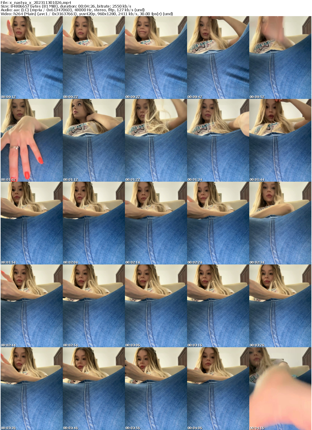 Preview thumb from x_nastya_x on 2023-11-30 @ bongacams