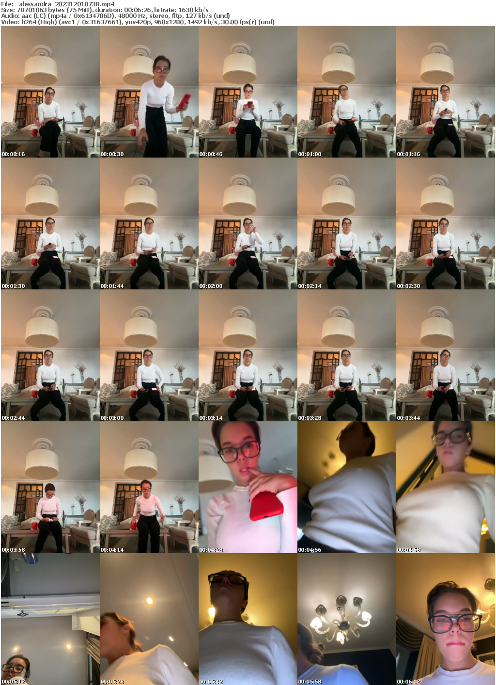 Preview thumb from _alessandra on 2023-12-01 @ bongacams