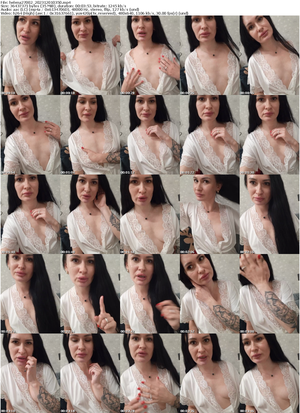 Preview thumb from helena27002 on 2023-12-01 @ bongacams