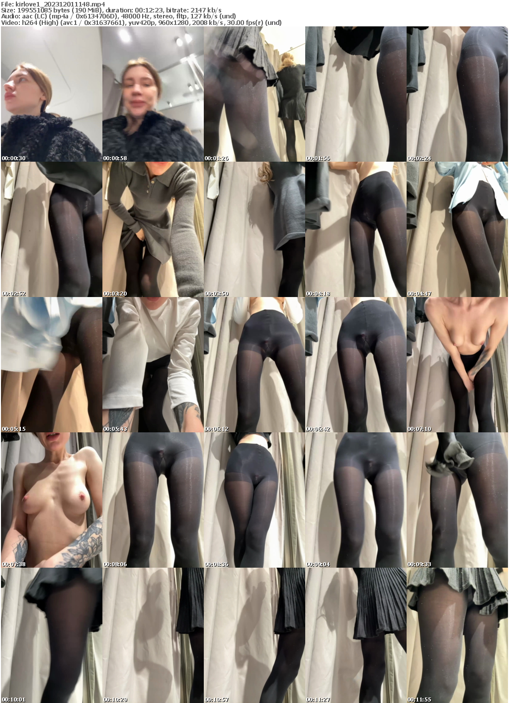 Preview thumb from kirlove1 on 2023-12-01 @ bongacams