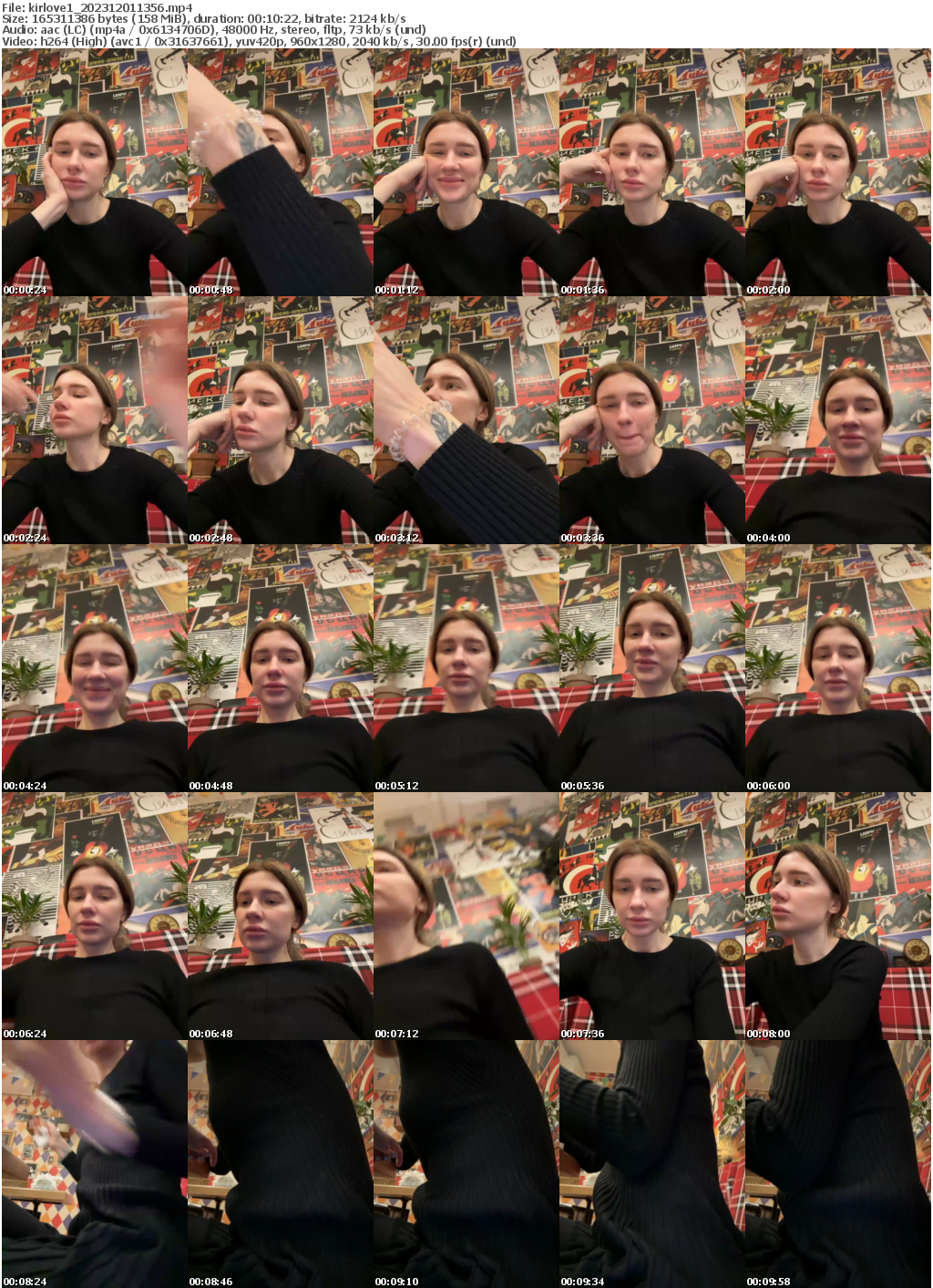 Preview thumb from kirlove1 on 2023-12-01 @ bongacams